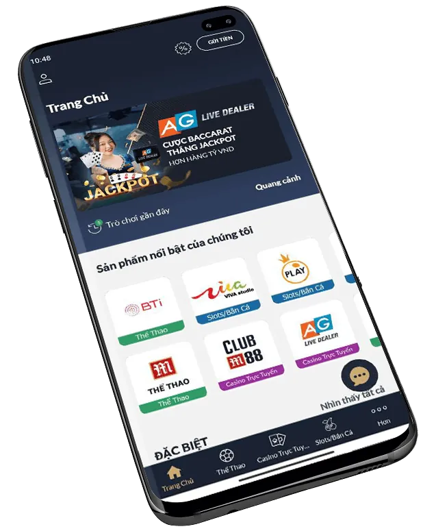 Truy cập nhanh chóng 55vin app Android